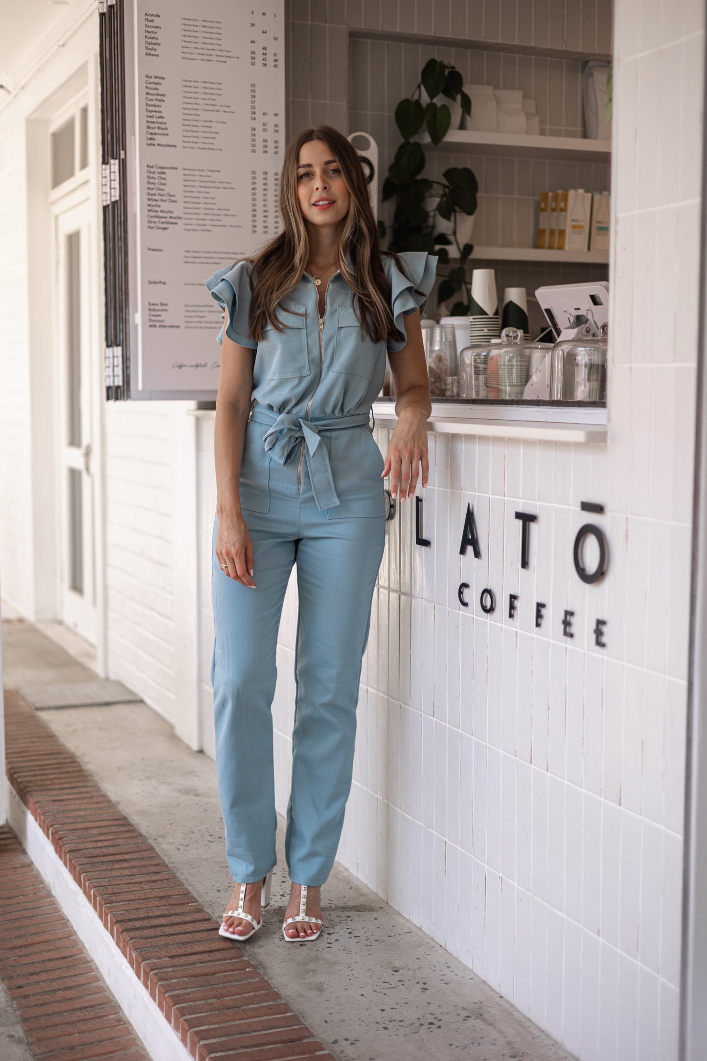 MIA BOILERSUIT IN BLUE